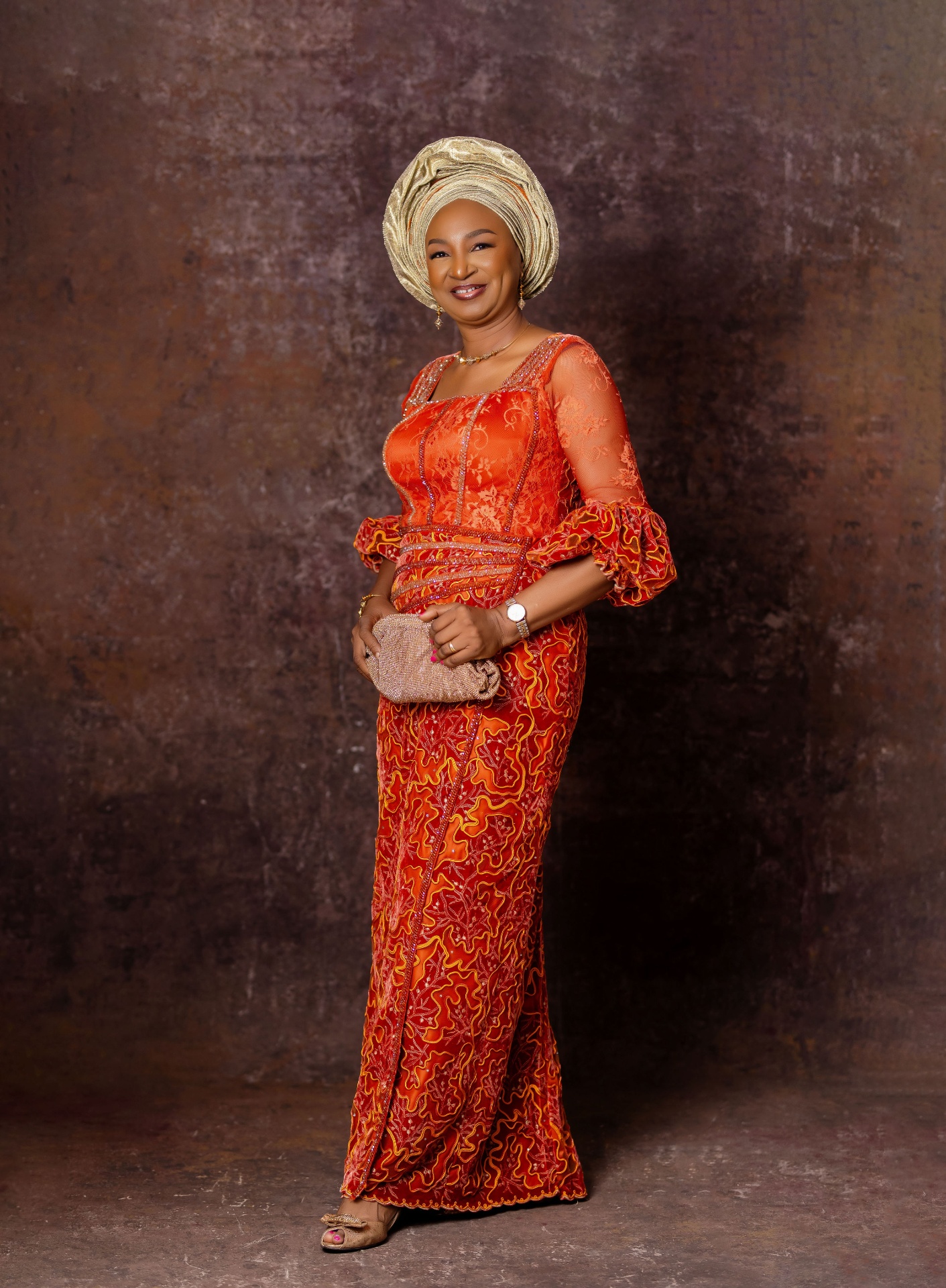 Radiant in orange